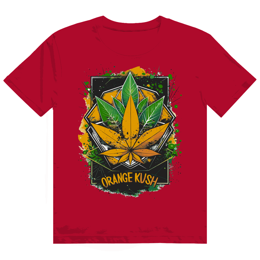 Heavy Cotton T-Shirt - Orange Kush | Division420®