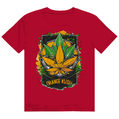 Heavy Cotton T-Shirt - Orange Kush | Division420®