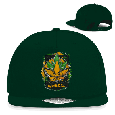 Snapback Rapper Cap - Orange Kush | Division420®