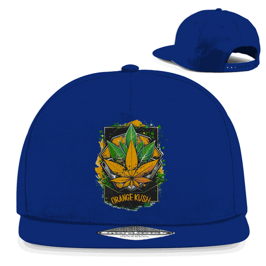 Snapback Rapper Cap - Orange Kush | Division420®