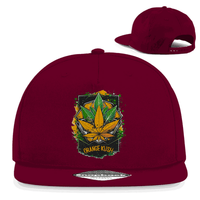 Snapback Rapper Cap - Orange Kush | Division420®