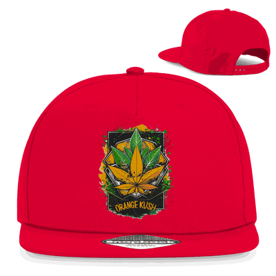 Snapback Rapper Cap - Orange Kush | Division420®