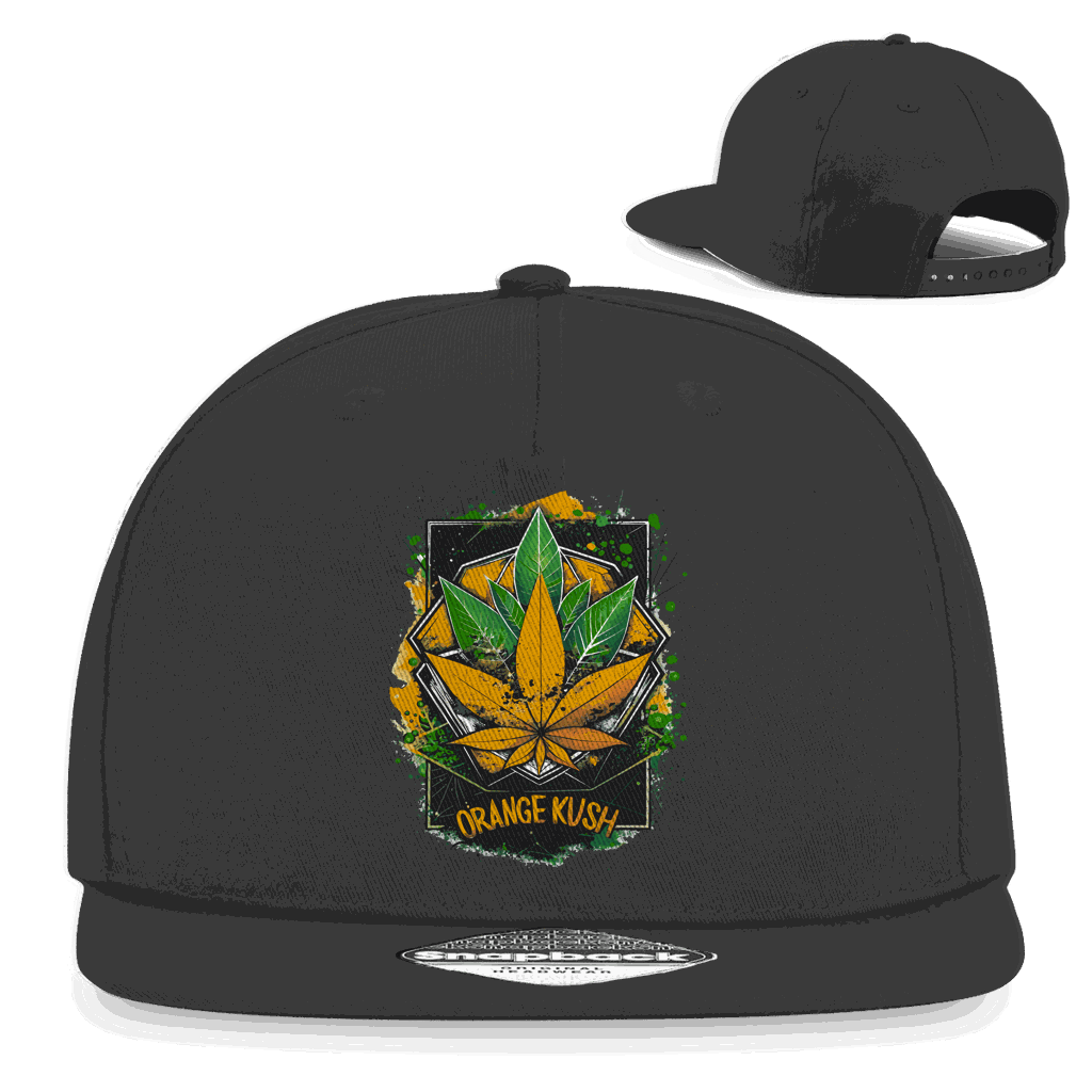 Snapback Rapper Cap - Orange Kush | Division420®