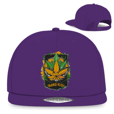Snapback Rapper Cap - Orange Kush | Division420®