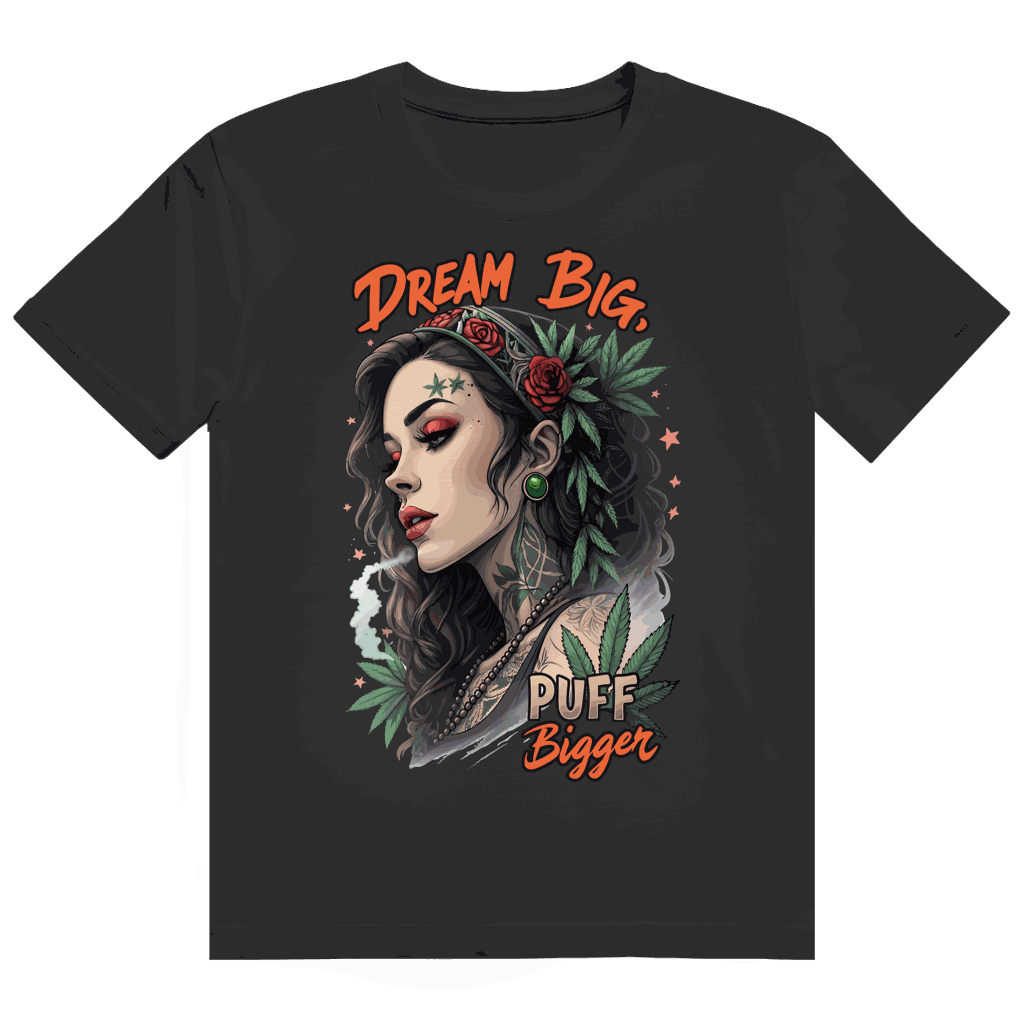 Size chart for Division420 Heavy Cotton T-Shirt Dream Big unisex fit
