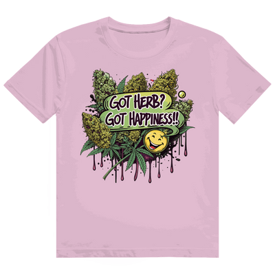 Heavy Cotton T-Shirt - Got Herb? Got Happiness! | Division420®