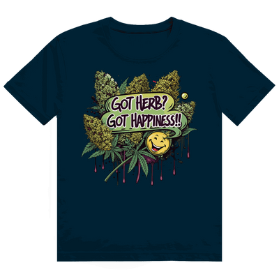 Heavy Cotton T-Shirt - Got Herb? Got Happiness! | Division420®