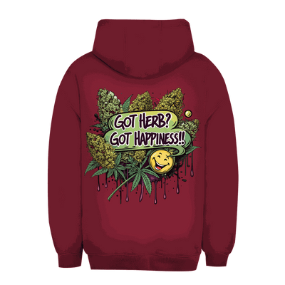 Unisex Oversize Hoodie - Got Herb? Got Happiness! | Division420®