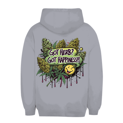 Unisex Oversize Hoodie - Got Herb? Got Happiness! | Division420®