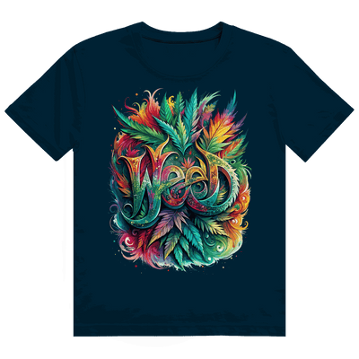 Heavy Cotton T-Shirt - Weed Art Print | Division420®