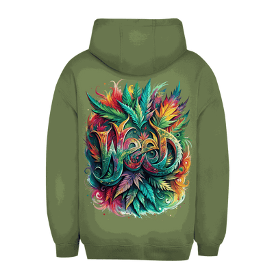 Unisex Oversize Hoodie - Weed Art Print | Division420®