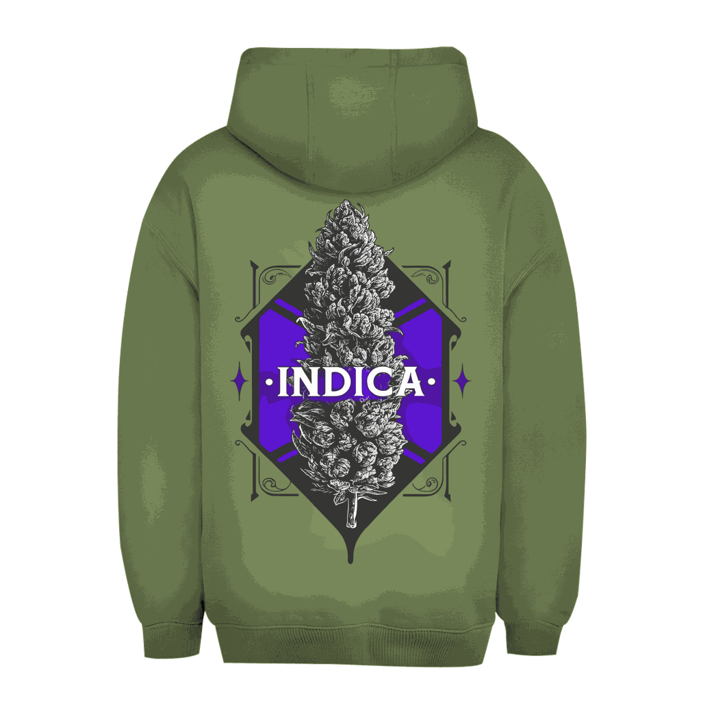 Unisex Oversize Hoodie - Indica Art Print | Division420®