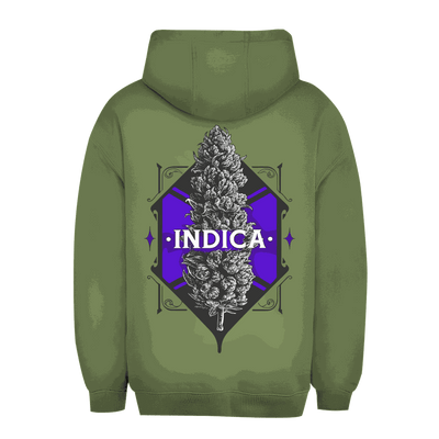 Unisex Oversize Hoodie - Indica Art Print | Division420®