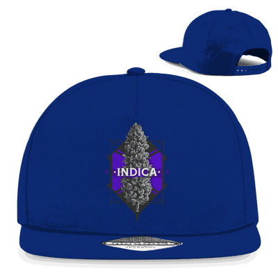 Snapback Rapper Cap - Indica Art Print | Division420®