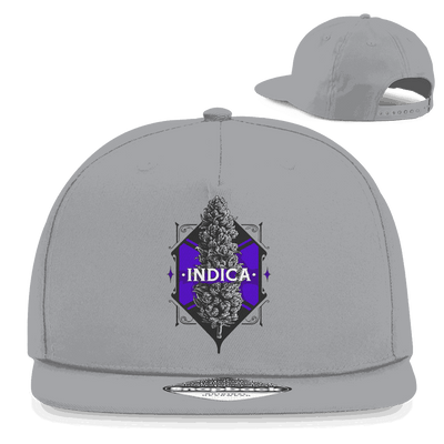 Snapback Rapper Cap - Indica Art Print | Division420®