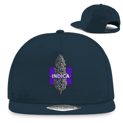 Snapback Rapper Cap - Indica Art Print | Division420®