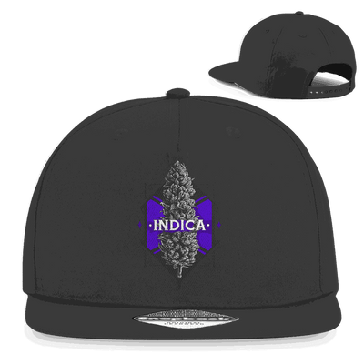 Snapback Rapper Cap - Indica Art Print | Division420®