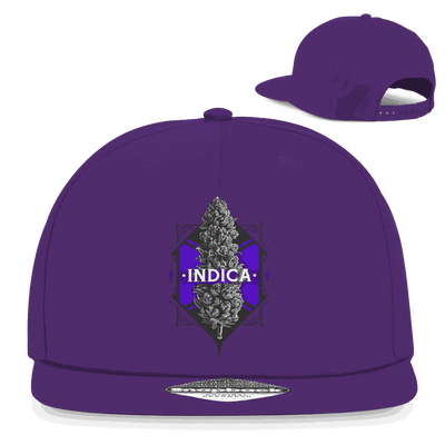 Snapback Rapper Cap - Indica Art Print | Division420®