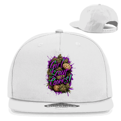 Division420 Snapback Rapper Cap Girls Scout Cookies 5-panel cotton twill with flat brim and snapback closure