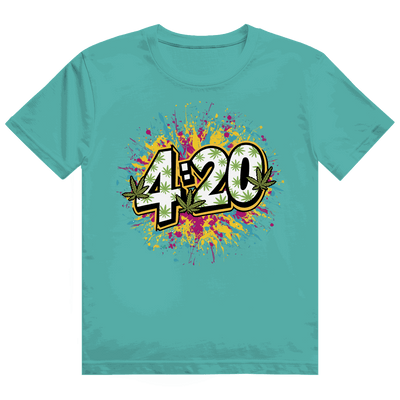 Heavy Cotton T-Shirt - 420 Art Print | Division420®