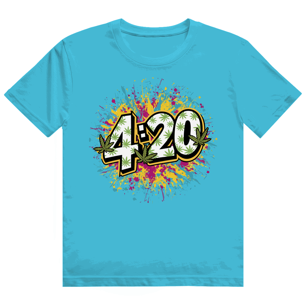 Heavy Cotton T-Shirt - 420 Art Print | Division420®