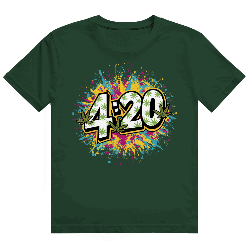 Heavy Cotton T-Shirt - 420 Art Print | Division420®