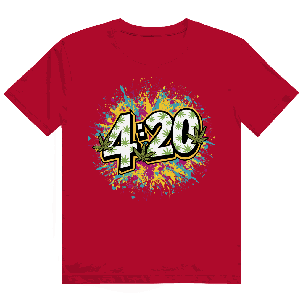 Heavy Cotton T-Shirt - 420 Art Print | Division420®