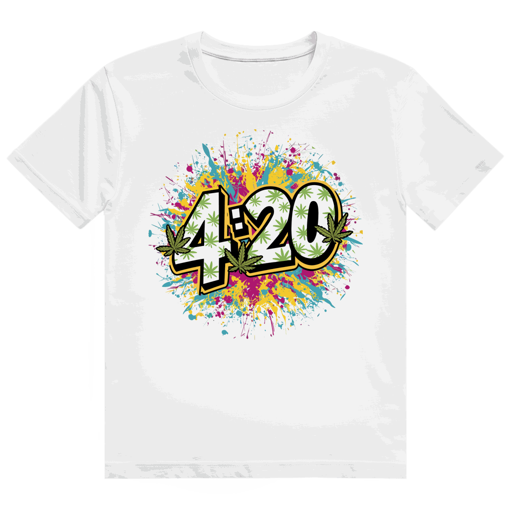 Heavy Cotton T-Shirt - 420 Art Print | Division420®