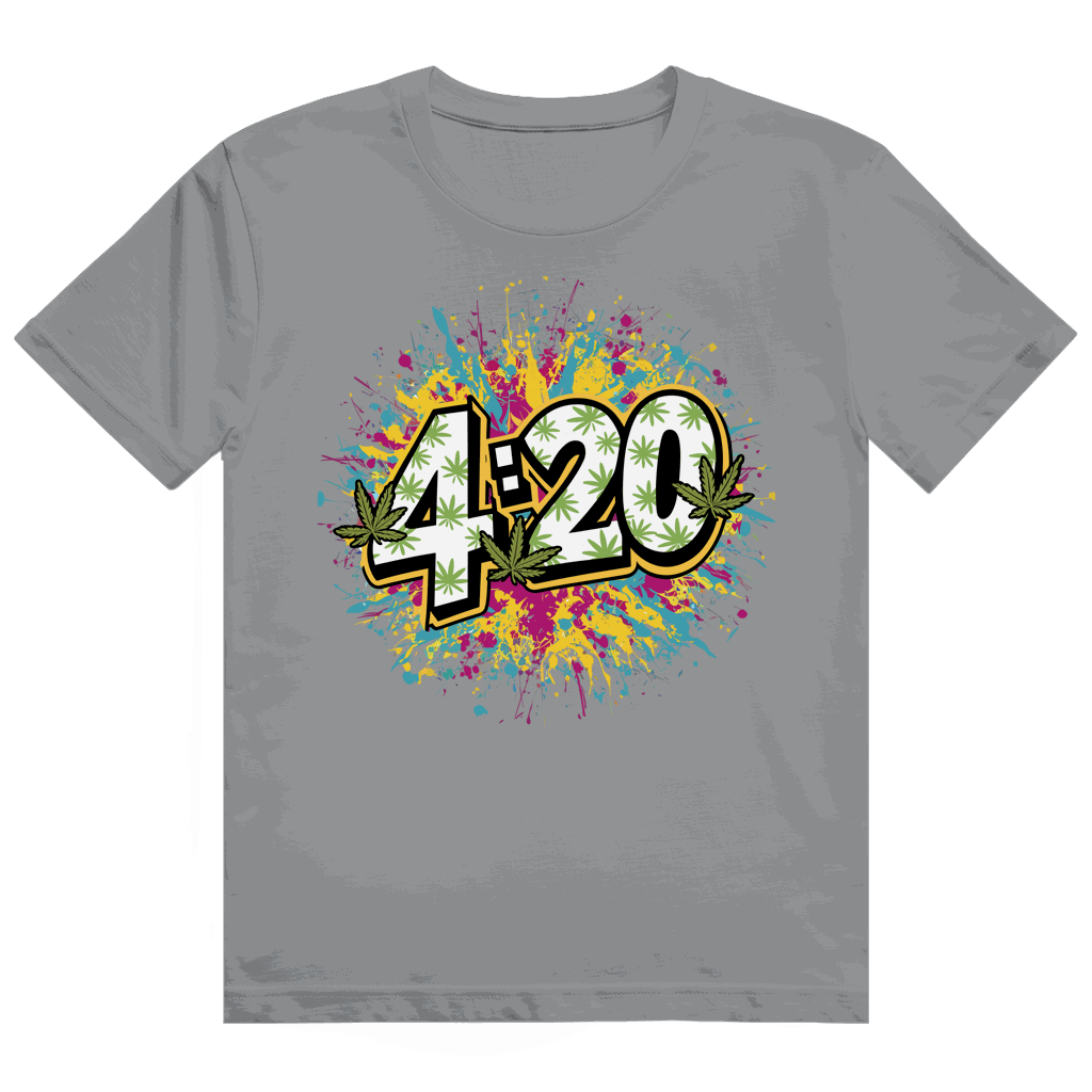 Heavy Cotton T-Shirt - 420 Art Print | Division420®