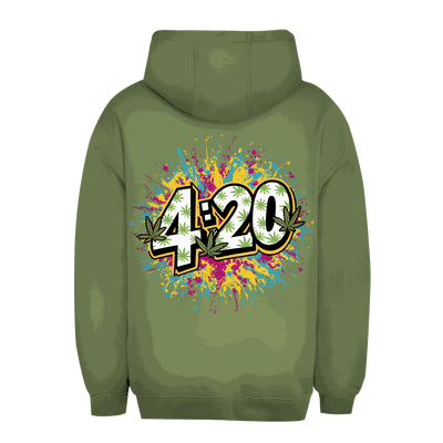 Unisex Oversize Hoodie - 420 Art Print | Division420®