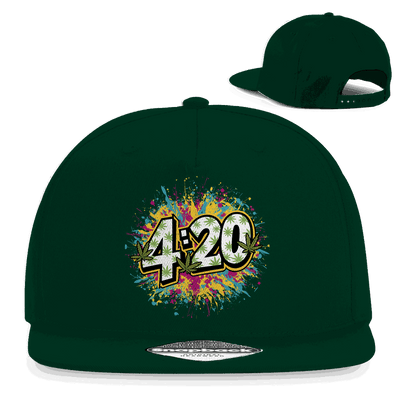 Snapback Rapper Cap - 420 Art Print | Division420®