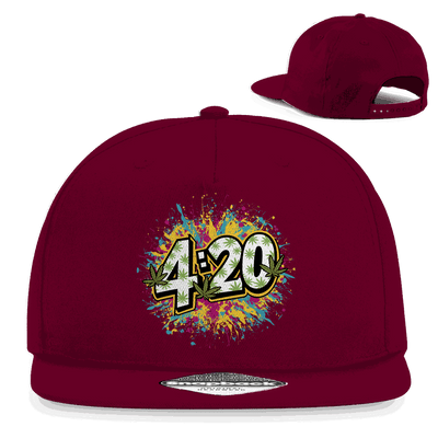 Snapback Rapper Cap - 420 Art Print | Division420®