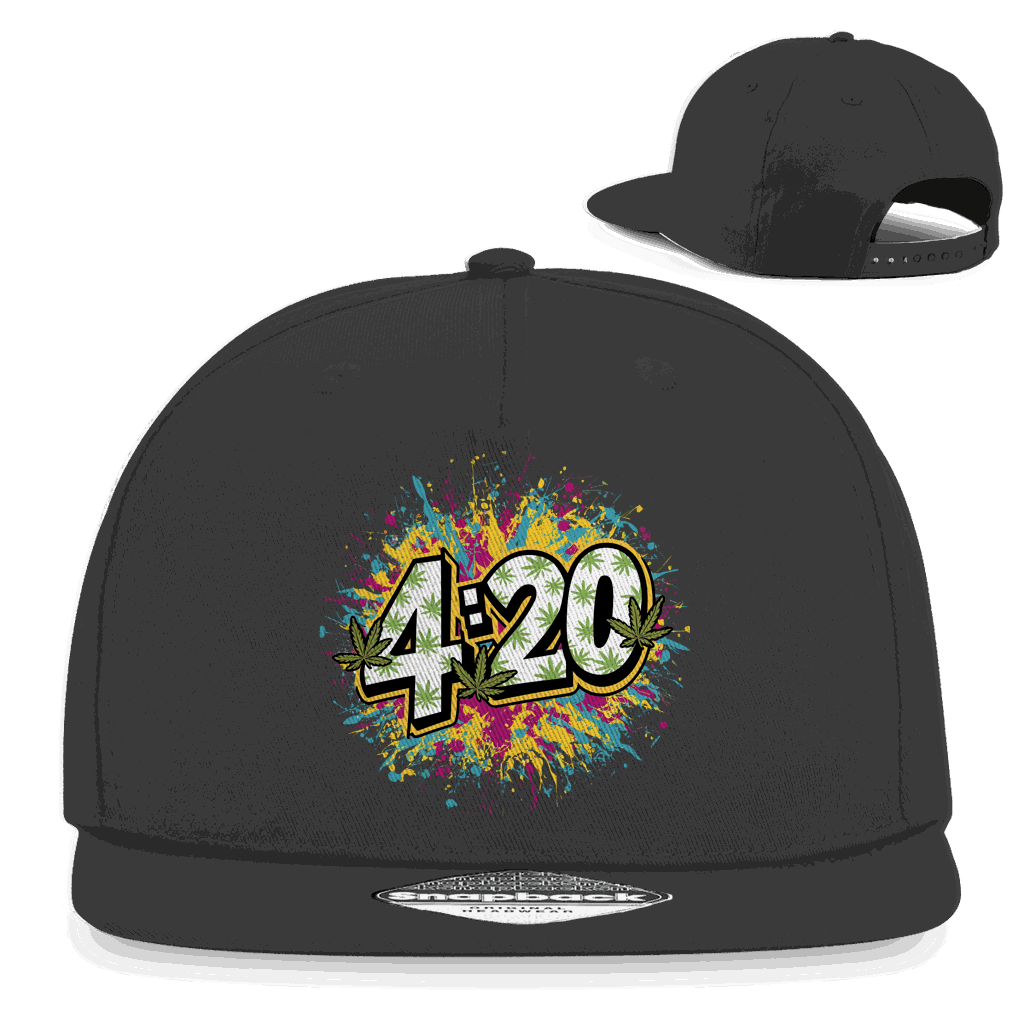 Snapback Rapper Cap - 420 Art Print | Division420®