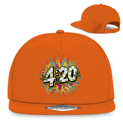 Snapback Rapper Cap - 420 Art Print | Division420®