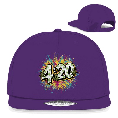 Snapback Rapper Cap - 420 Art Print | Division420®