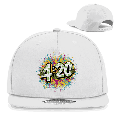 Snapback Rapper Cap - 420 Art Print | Division420®