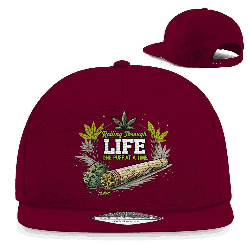 Snapback Rapper Cap - Rolling Through | Division420®