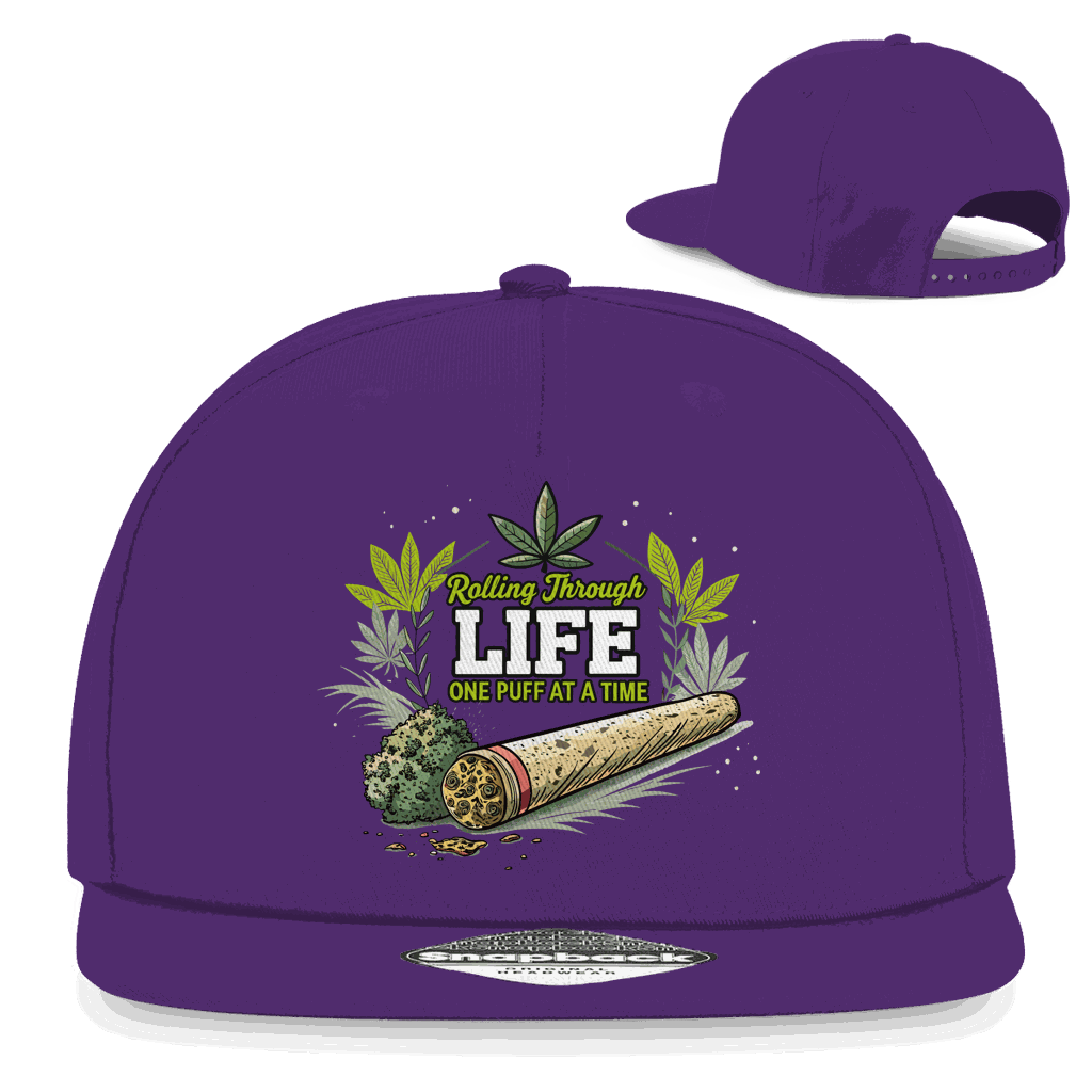 Snapback Rapper Cap - Rolling Through | Division420®