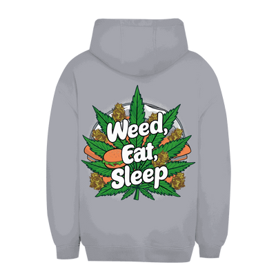 Unisex Oversize Hoodie - Weed Eat Sleep | Division420®