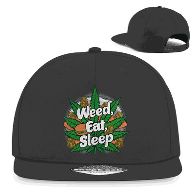 Snapback Rapper Cap - Weed Eat Sleep | Division420®