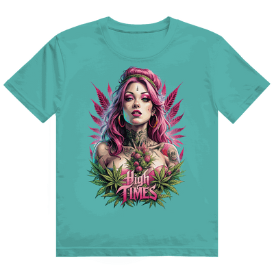 Heavy Cotton T-Shirt - High Times Girl | Division420®