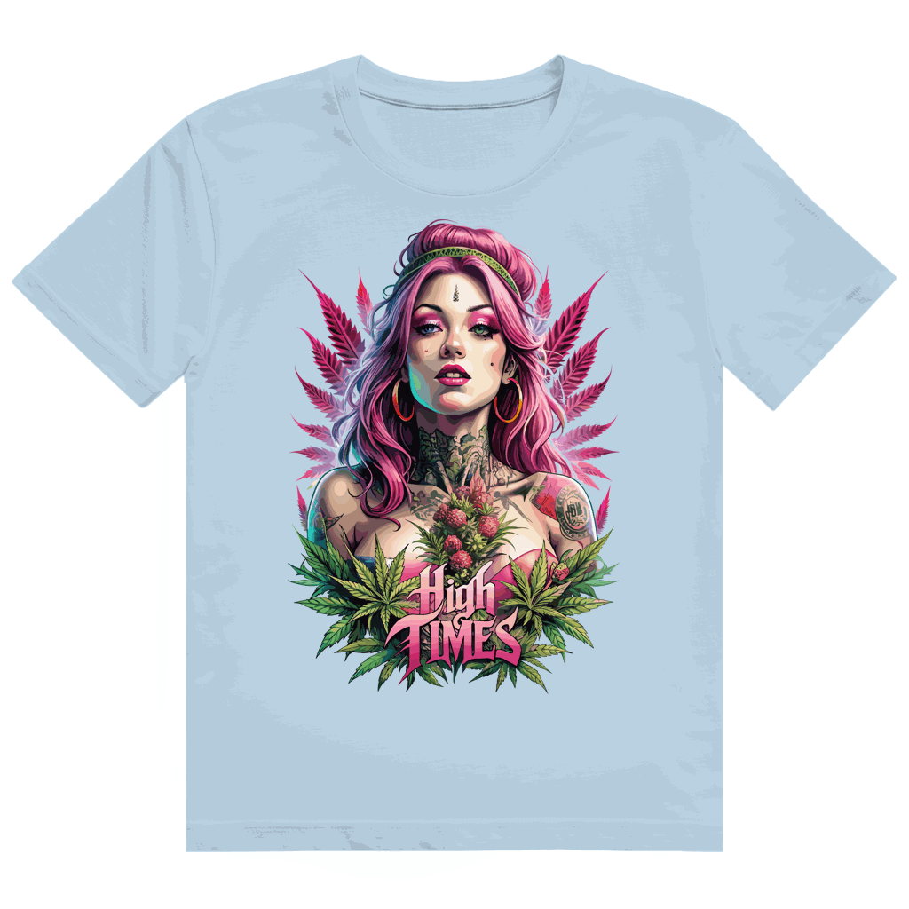 Heavy Cotton T-Shirt - High Times Girl | Division420®