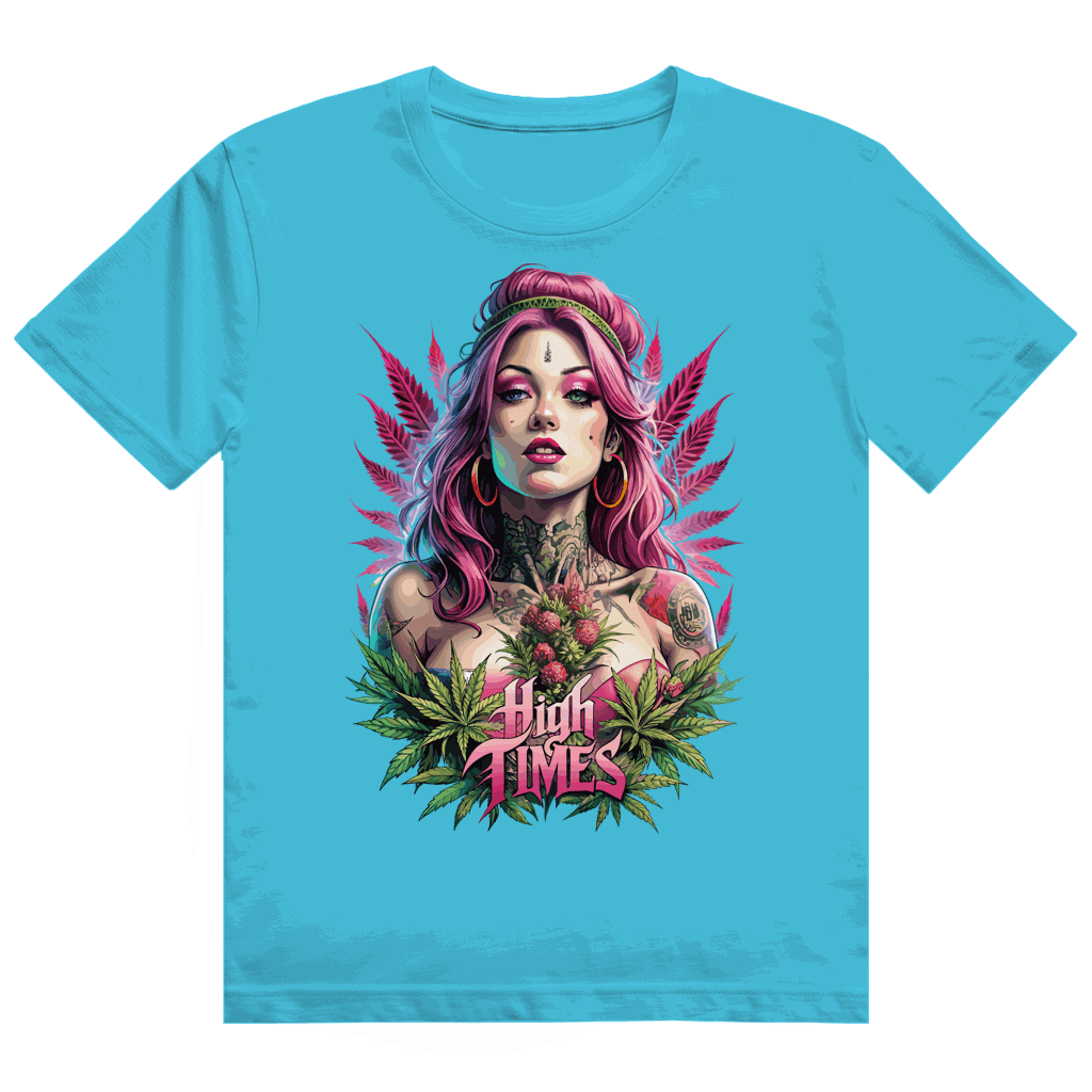 Heavy Cotton T-Shirt - High Times Girl | Division420®