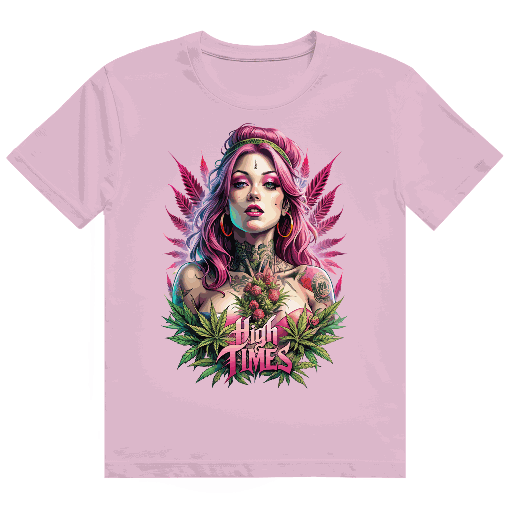 Heavy Cotton T-Shirt - High Times Girl | Division420®