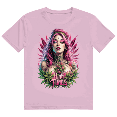 Heavy Cotton T-Shirt - High Times Girl | Division420®
