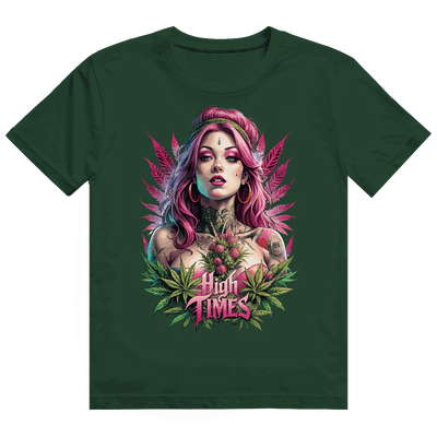 Heavy Cotton T-Shirt - High Times Girl | Division420®