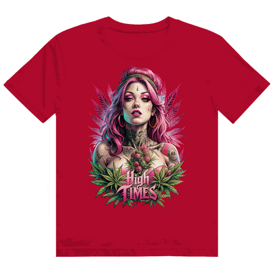 Heavy Cotton T-Shirt - High Times Girl | Division420®