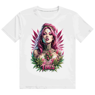 Heavy Cotton T-Shirt - High Times Girl | Division420®