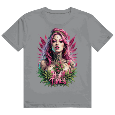 Heavy Cotton T-Shirt - High Times Girl | Division420®