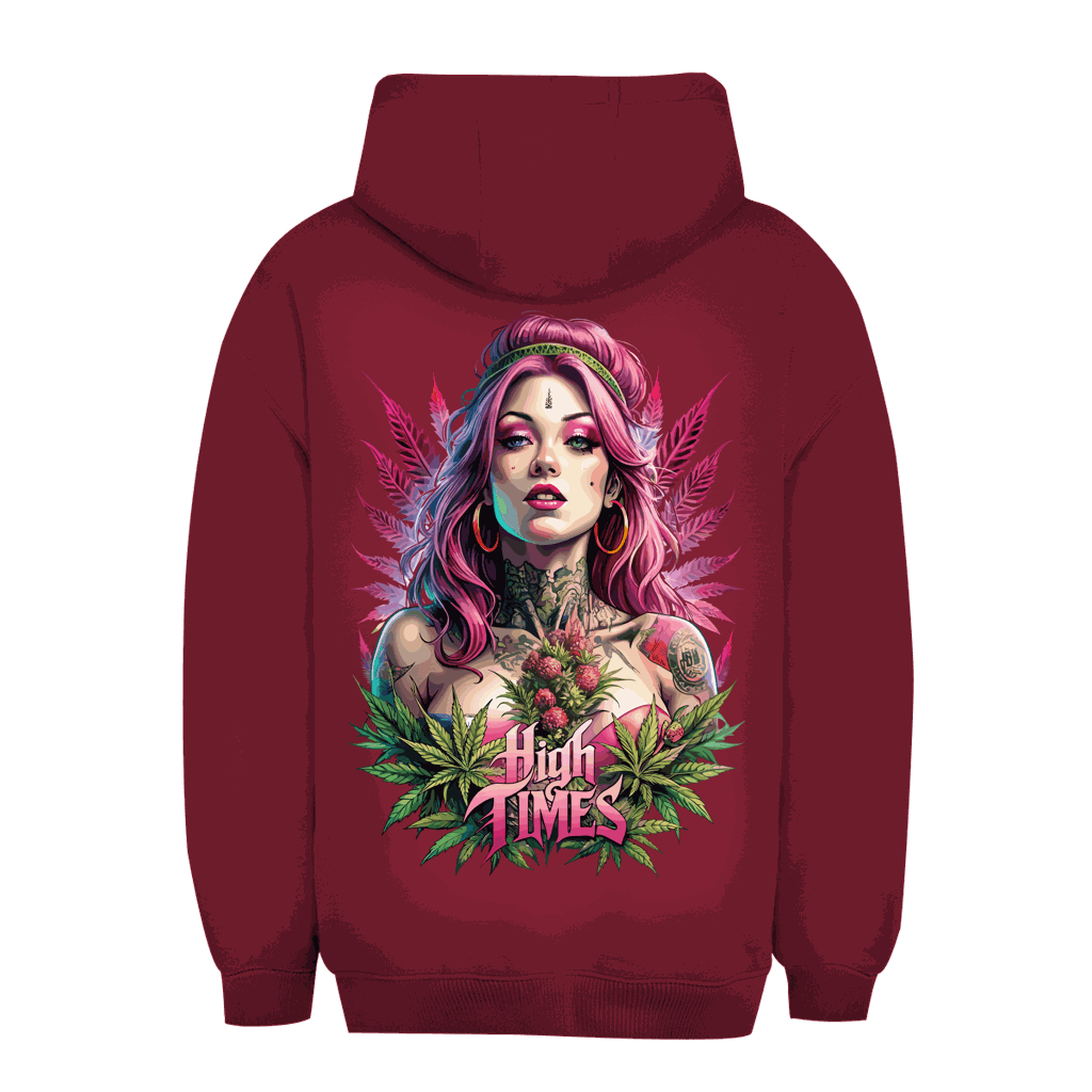 Unisex Oversize Hoodie - High Times Girl | Division420®
